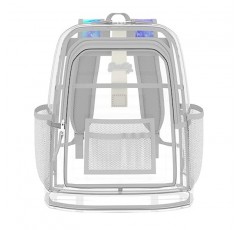 seastig Clear Backpack Kids 헤비 듀티 TPU 투명 가방 Clear Bag Stadium 학교용 배낭을 통해 볼 수 있음