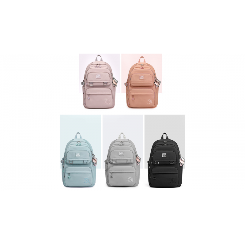 Armbq Girls Backpack 대용량 중초등학교 캐주얼 Bookbag 어린이 야외 여행 가방 청소년을위한 솔리드 컬러 데이 팟