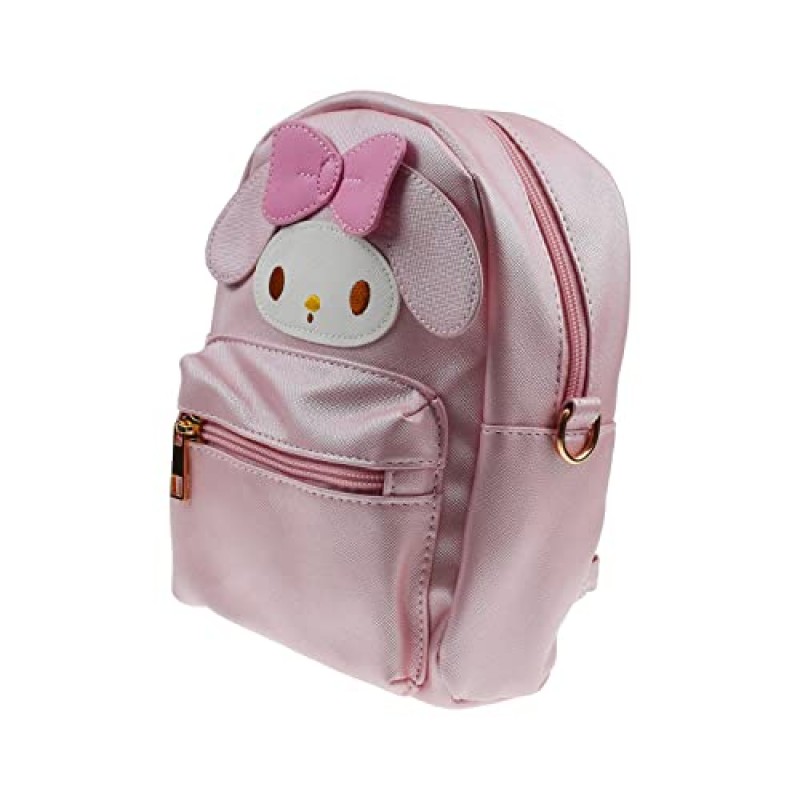 ALORVE 애니메이션 귀여운 만화 가방 코스프레 숄더 백 배낭 핸드백 PU Schoolbags for Kids 소녀 팬(핑크)