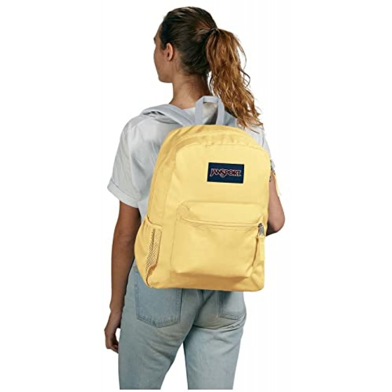 JanSport 크로스 타운 백팩, 페일 바나나, 17