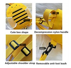 VIDOSCLA 귀여운 동물 유아 배낭 3D 꿀벌 미니 보육 학교 가방 유치원 Gilrs