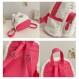 Ohjijinn Kawaii 배낭 귀여운 봉제 가방, 애니메이션 배낭 만화 책가방, 소녀를 위한 봉제 배낭 미니 배낭(흰색)
