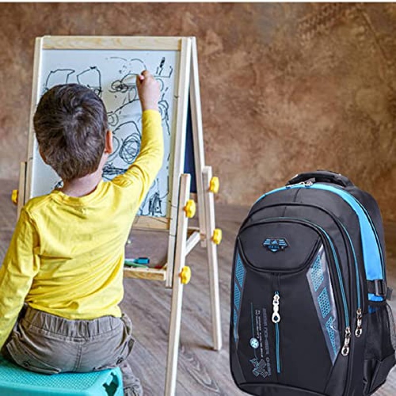 초등학생을 위한 어린이 백팩, 남학생과 여학생을 위한 튼튼한 책가방, 10대 남아를 위한 학교 가방, 여행용 캐주얼 백팩