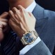 OLEVS 남성용 자동 와인딩 시계 Tourbillon 자동 기계식 럭셔리 드레스 스테인레스 스틸 캘린더 빛나는 방수 손목 시계