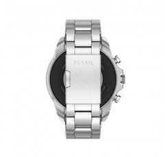 Fossil Gen 6 44mm 남성용 터치스크린 스마트 워치 Alexa 내장, 피트니스 트래커, 액티비티 트래커, 수면 추적기, GPS, 스피커, 음악 제어, 스마트폰 알림