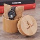 BOBO BIRD R12 남성용 나무 시계 남성용 경량 럭셔리 스테인레스 스틸 목재 시계 석영 시계