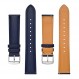 여성 및 남성용 BISONSTRAP 질감 가죽 시계 스트랩, 퀵 릴리스가 있는 시계 교체 밴드, 18mm 20mm 22mm