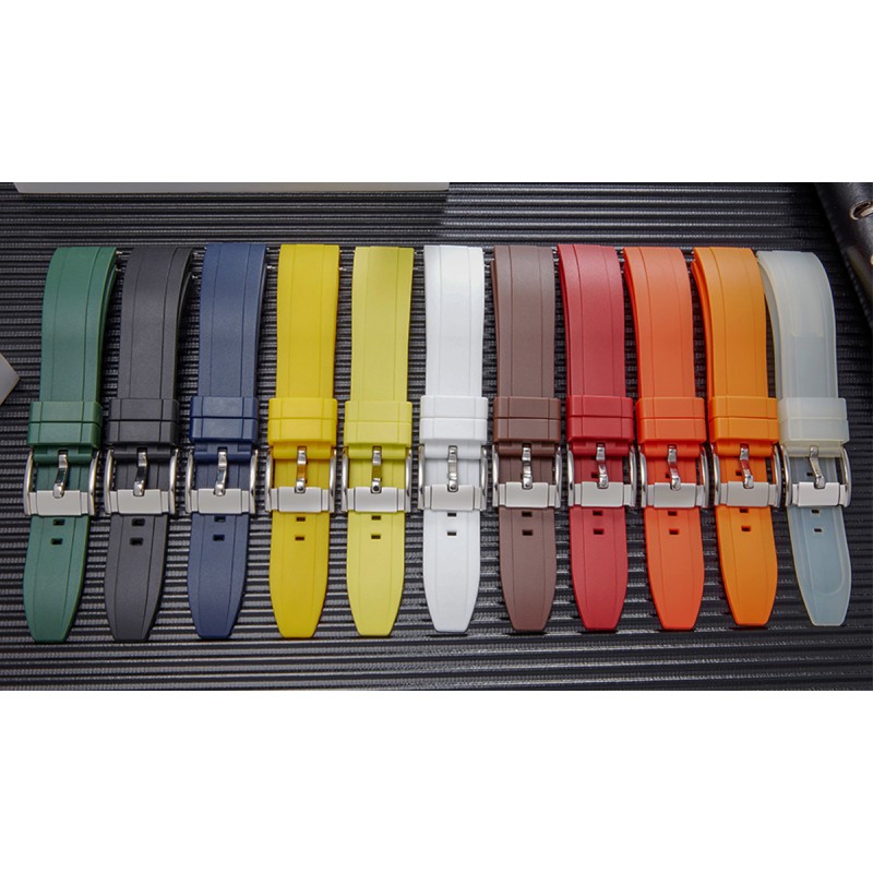 BINLUN 퀵 릴리스 실리콘 시계 밴드 교체 고무 시계 스트랩 19mm 20mm 21mm 22mm 24mm 남성과 여성을위한 Smartwatches 밴드 11 가지 색상의 방수 스포츠 시계 밴드