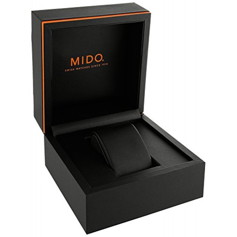 MIDO 바론첼리 - 남성용 스위스 오토매틱 시계 - 실버 다이얼 - 케이스 38mm - M86004214