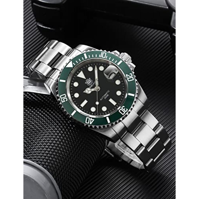 Steeldive 남성용 자동 시계 SD1953 스테인레스 스틸 NH35 무브먼트 300m 다이빙 시계