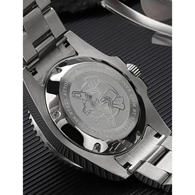 Steeldive 남성용 자동 시계 SD1953 스테인레스 스틸 NH35 무브먼트 300m 다이빙 시계