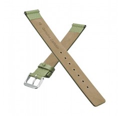 ALPINE 정품 가죽 시계 밴드 - 부드러운 플랫 가죽 시계 스트랩 12mm, 14mm, 16mm, 18mm, 20mm - 블랙, 황갈색, 버건디, 핑크, 블루, 그린, 퍼플, 옐로우