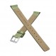ALPINE 정품 가죽 시계 밴드 - 부드러운 플랫 가죽 시계 스트랩 12mm, 14mm, 16mm, 18mm, 20mm - 블랙, 황갈색, 버건디, 핑크, 블루, 그린, 퍼플, 옐로우