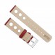 퀵 릴리스 스프링 바가 통합된 Barton Racing & Rally Horween 가죽 스트랩 - 손목에 맞는 표준 길이 5" ~ 8"-18mm, 19mm, 20mm, 21mm, 22mm, 23mm 및 24mm 시계 밴드 - 스트랩 색상 및 너비 선택