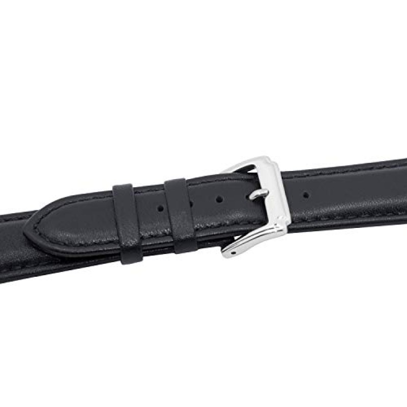 Berfine 18mm 20mm 22mm 송아지 가죽 시계 밴드, 남성용 여성용 추가 소프트 시계 스트랩