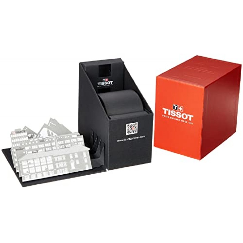 티쏘 남녀공용 Seastar 1000 36mm 316L 스테인레스 스틸 케이스 쿼츠 시계, Grey, 스테인레스 스틸, 18 (T1202101104100)