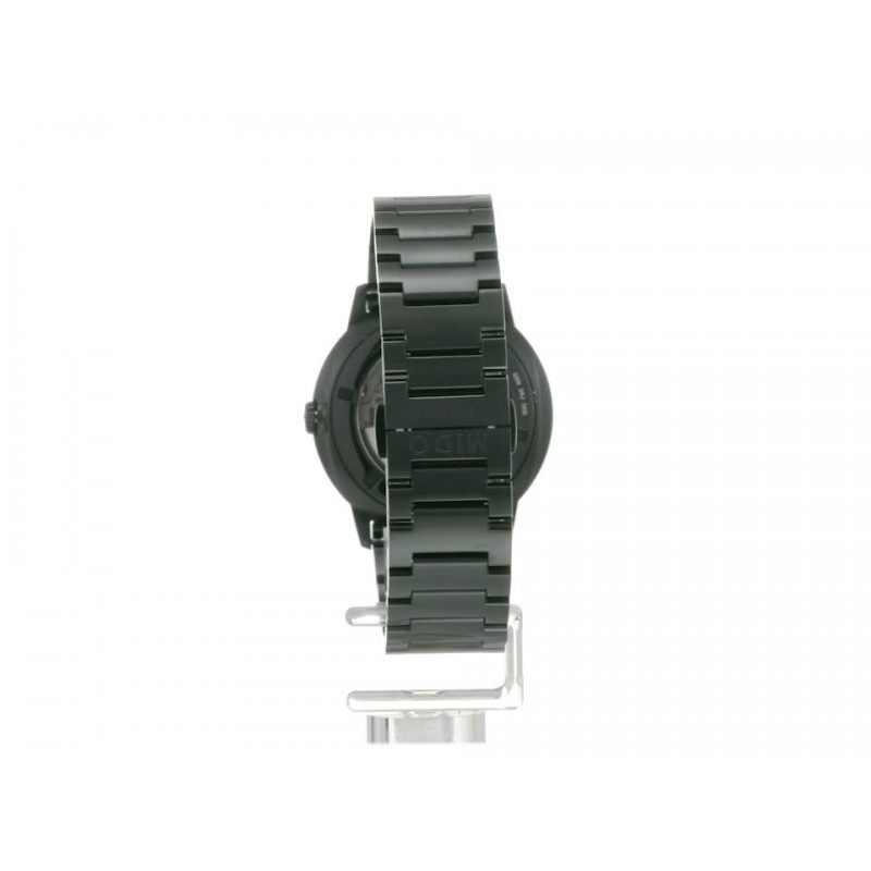 미도 커맨더 그라디언트 - 남성용 스위스 오토매틱 시계 - 블랙 다이얼 - 케이스 40mm - M0214073341100