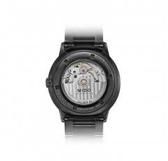 미도 커맨더 그라디언트 - 남성용 스위스 오토매틱 시계 - 블랙 다이얼 - 케이스 40mm - M0214073341100