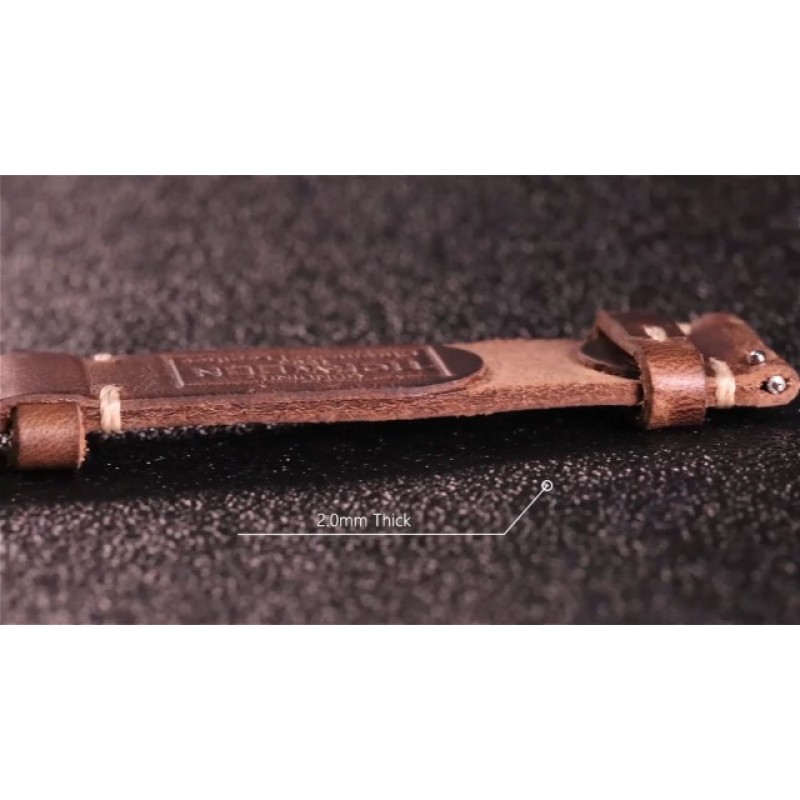 남성용 torbollo 20mm 시계 밴드, 남성용 Horween 가죽 시계 스트랩, 퀵 릴리스 수제 빈티지 시계 교체