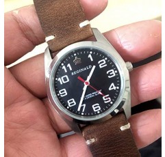 남성용 torbollo 20mm 시계 밴드, 남성용 Horween 가죽 시계 스트랩, 퀵 릴리스 수제 빈티지 시계 교체