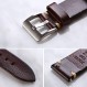 Berfine 레트로 수제 시계 밴드, 퀵 릴리스 빈티지 가죽 시계 스트랩 교체, 폭 18mm 20mm 22mm 24mm 또는 26mm 선택