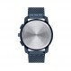 Movado 볼드 씬 남성용 스위스 쿼츠 스테인리스 스틸 및 메쉬 팔찌 캐주얼 시계, 색상: 블루(모델: 3600633)