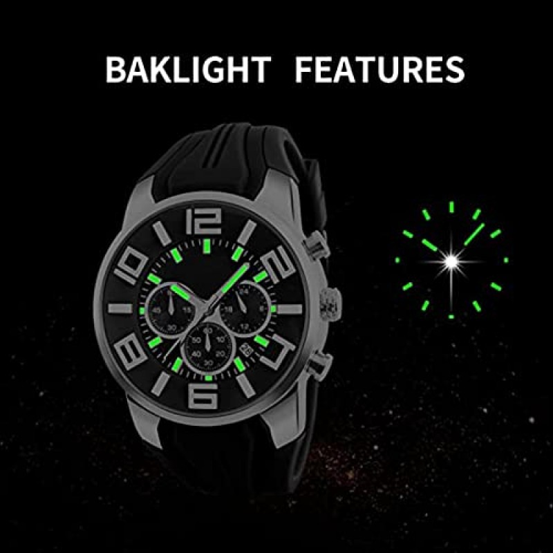 Findtime 남성용 스포츠 시계 Reloj para Hombre 다채로운 멋진 독특한 아날로그 세련된 손목 시계 크로노 그래프 러닝 트레이닝 스톱워치