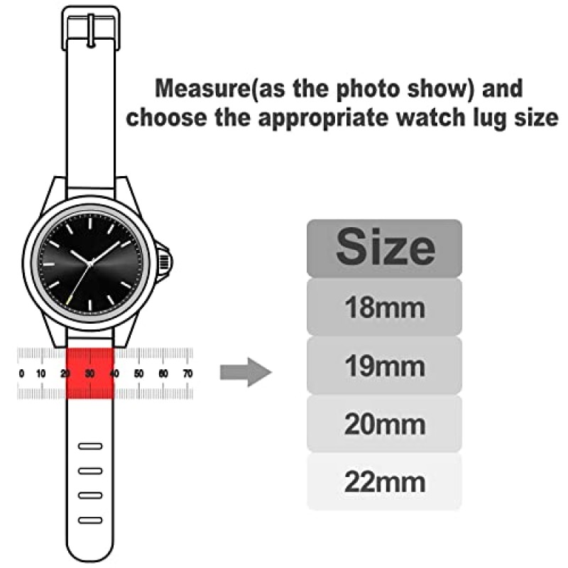 WOUKUP 퀵 릴리스 스웨이드 가죽 시계 밴드 남성용 빈티지 시계 밴드 시계 스트랩 18mm 19mm 20mm 21mm 22mm