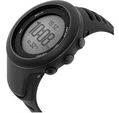 Pwkutn SUUNTO Ambit 3 PEAK/Ambit 2/Ambit 1 2R 2S 스트랩 손목 밴드용 고급 검정색 고무 교체 시계 밴드
