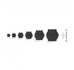 Movado 남성용 0606481 Movado Sportivo 스테인리스 스틸 블랙 박물관 다이얼 팔찌 시계