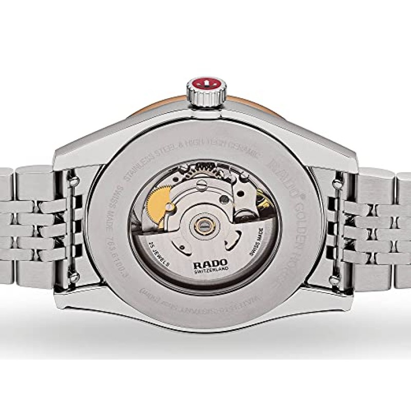 Rado 남녀공용 Tradition 스테인레스 스틸 스위스 오토매틱 시계, 은 (R33100013)