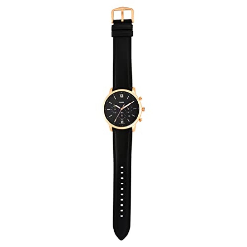화석 뉴트라(Fossil Neutra) 남성용 크로노그래프 시계(스테인리스 스틸 팔찌 또는 정품 가죽 밴드 포함)