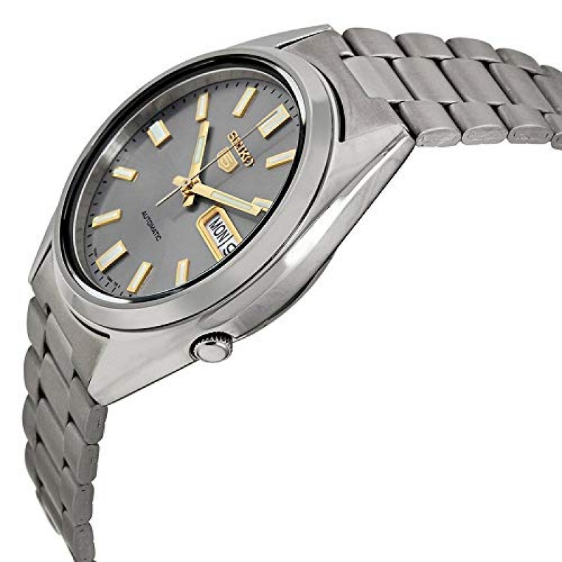 SEIKO 5 남성용 스테인레스 스틸 시계