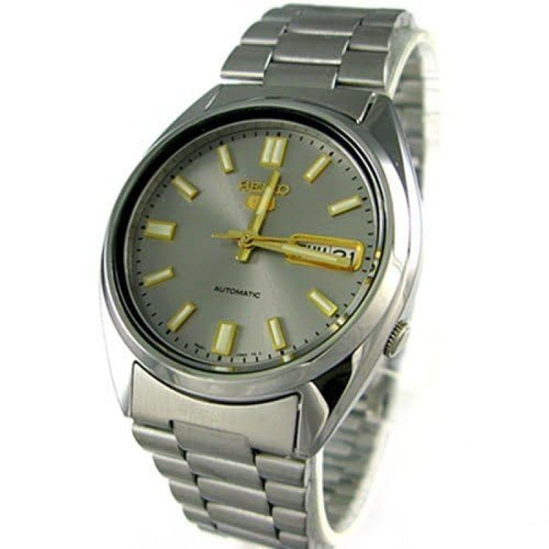 SEIKO 5 남성용 스테인레스 스틸 시계