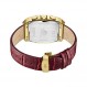 JBW 럭셔리 남성용 Echelon J6379 0.28 ctw 28 다이아몬드 손목시계, 정품 악어 가죽 팔찌, 41mm