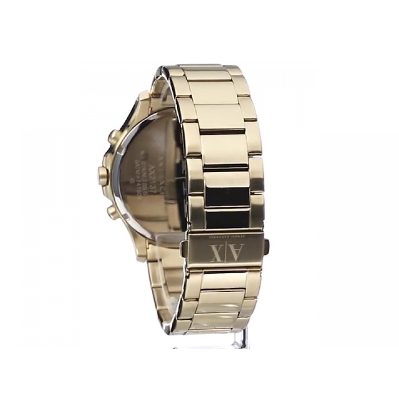 AX Armani Exchange 남성용 크로노그래프 시계(가죽, 실리콘 또는 스틸 밴드 포함)