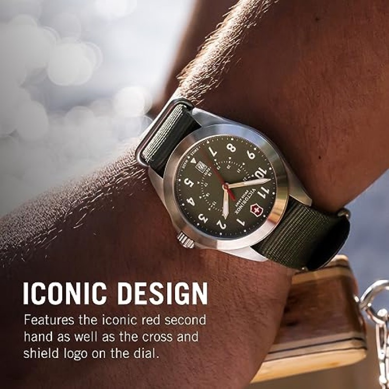 Victorinox Alliance 스위스 육군 헤리티지 아날로그 시계 - 시대를 초월한 손목시계