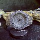 ICEDIAMOND 42mm 아이스 아웃 바게트 CZ 다이아몬드 캘린더 손목 시계, 금도금 전체 브라이트 지르코니아 스톤 남성용 라운드 다이얼 팔찌 쿼츠 시계