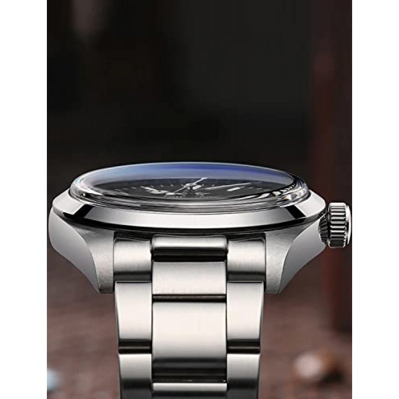 Addiesdive 36mm 남성용 시계, 일본 VH31 쿼츠 무브먼트 스포츠 시계 돔형 크리스탈 손목 시계 100m 다이버 시계 BGW9 Luminous