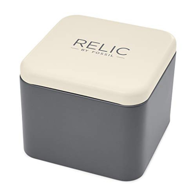 Relic by Fossil 남성용 데이먼 오토매틱 스테인레스 스틸 드레스 시계