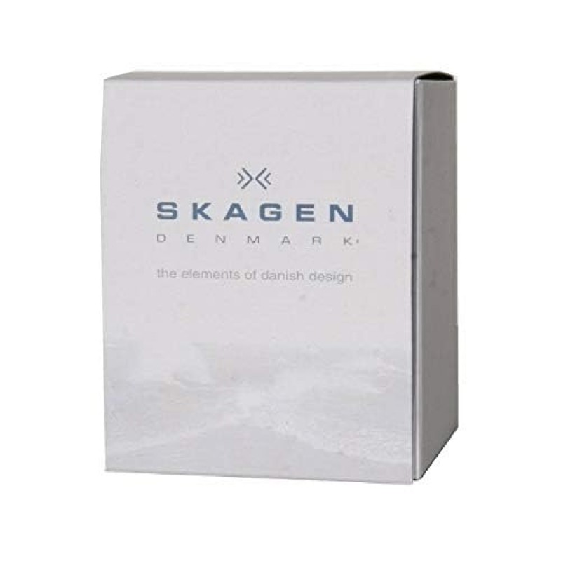 Skagen Aaren 컬러 실리콘 쿼츠 미니멀리스트 41mm 시계