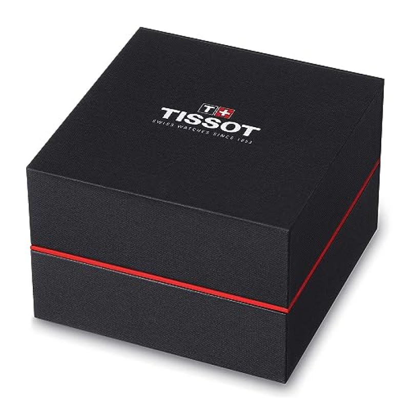 티쏘 남성용 T-레이스 크로노 쿼츠 스테인레스 스틸 캐주얼 시계 블랙 T1154172706100