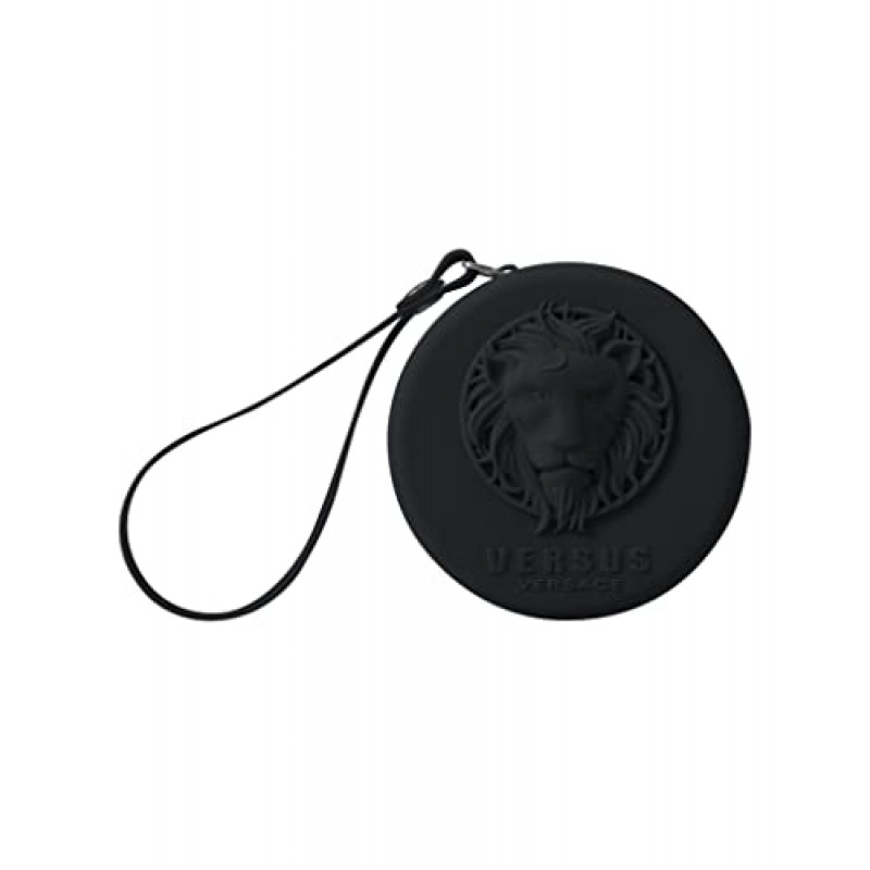 Versus Versace 남성용 Barbes 패션 시계와 Versus Branding. 조절 가능한 방수 실리콘 스트랩. 여행용 선물 파우치가 포함되어 있습니다.