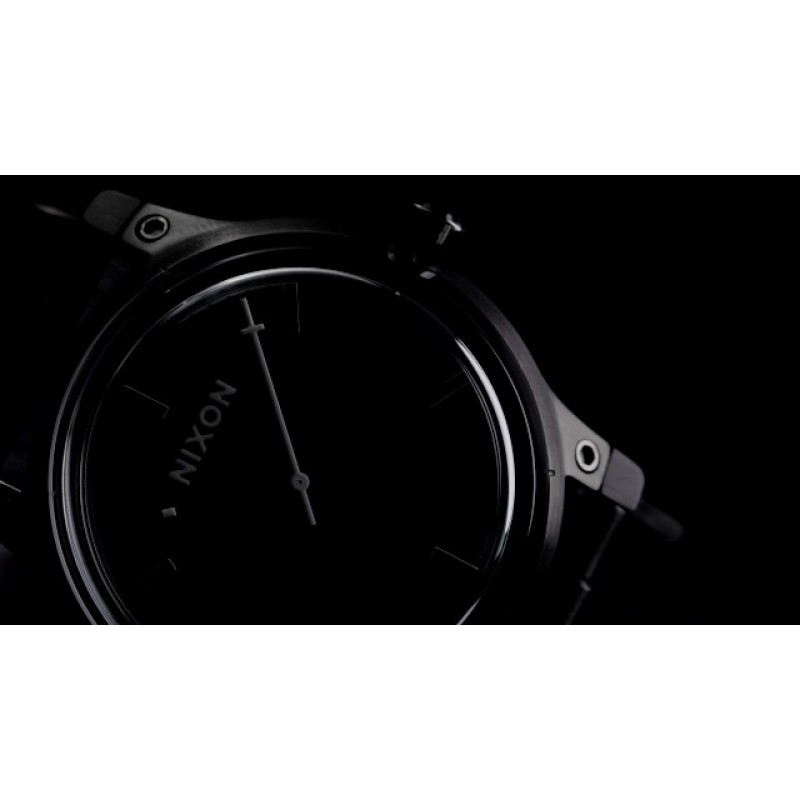 NIXON 5th Element A1294-100M 방수 남성용 자동 시계(42mm 시계 모드, 21mm-19mm 스테인레스 스틸 3링크 밴드)