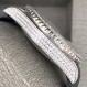 40mm 남성용 시계 아이스 아웃 블링 다이아몬드 자동 사파이어 안경 스테인레스 스틸 손목 실버 골드