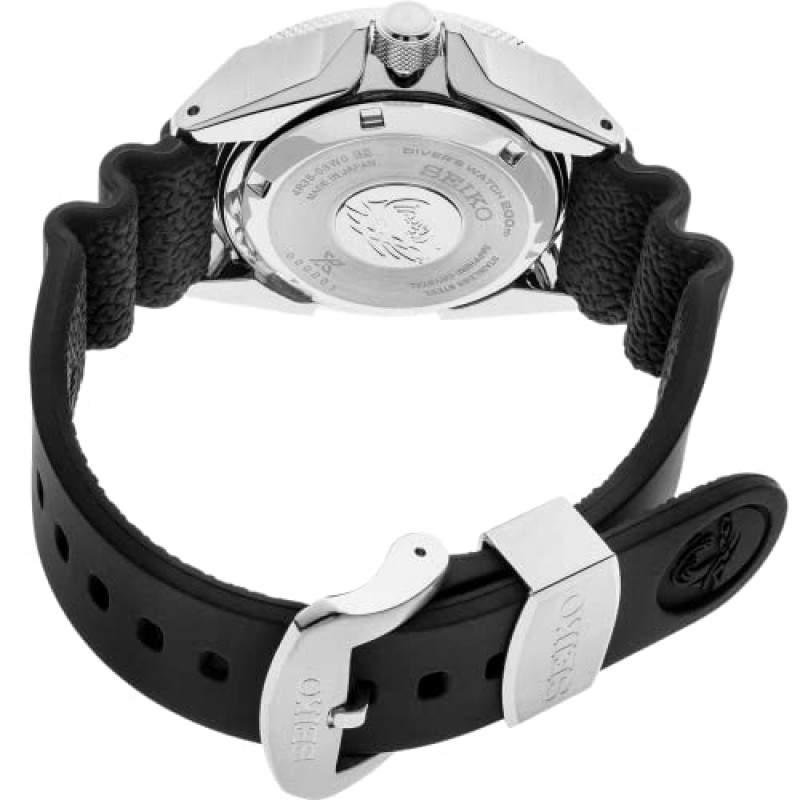 SEIKO SRPE37 Prospex 남성용 시계 블랙 44mm 스테인리스 스틸