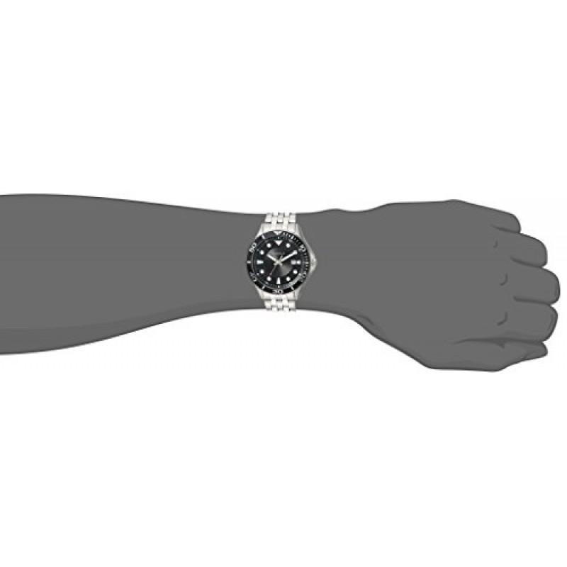 Caravelle by Bulova Sport 쿼츠 남성용 시계, 스테인리스 스틸, 실버톤(모델: 43B162)
