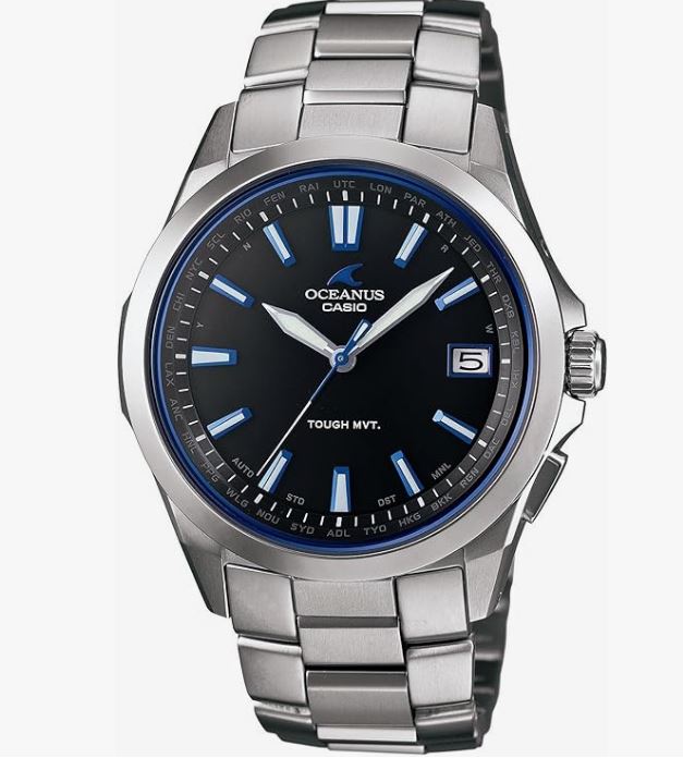 CASIO OCEANUS OCW-S100-1AJF 터프 솔러 전파 남성용 시계