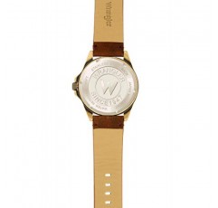 랭글러 남성용 시계, 48mm, 날짜 기능 서브 다이얼 및 폴리우레탄 밴드, 방수