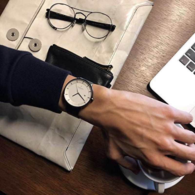 노드그린 필로소퍼 스칸디나비아 실버 시계, 교체 가능한 스트랩